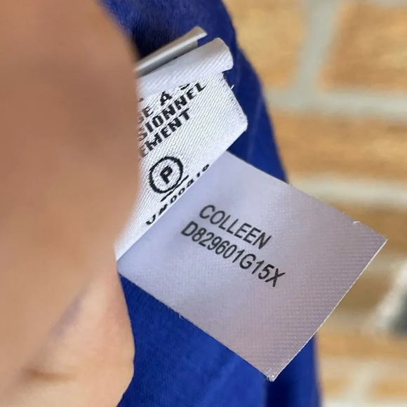 DIANE VON FURSTENBERG Royal Blue Lace Mini Dress 4 - Picture 16 of 16